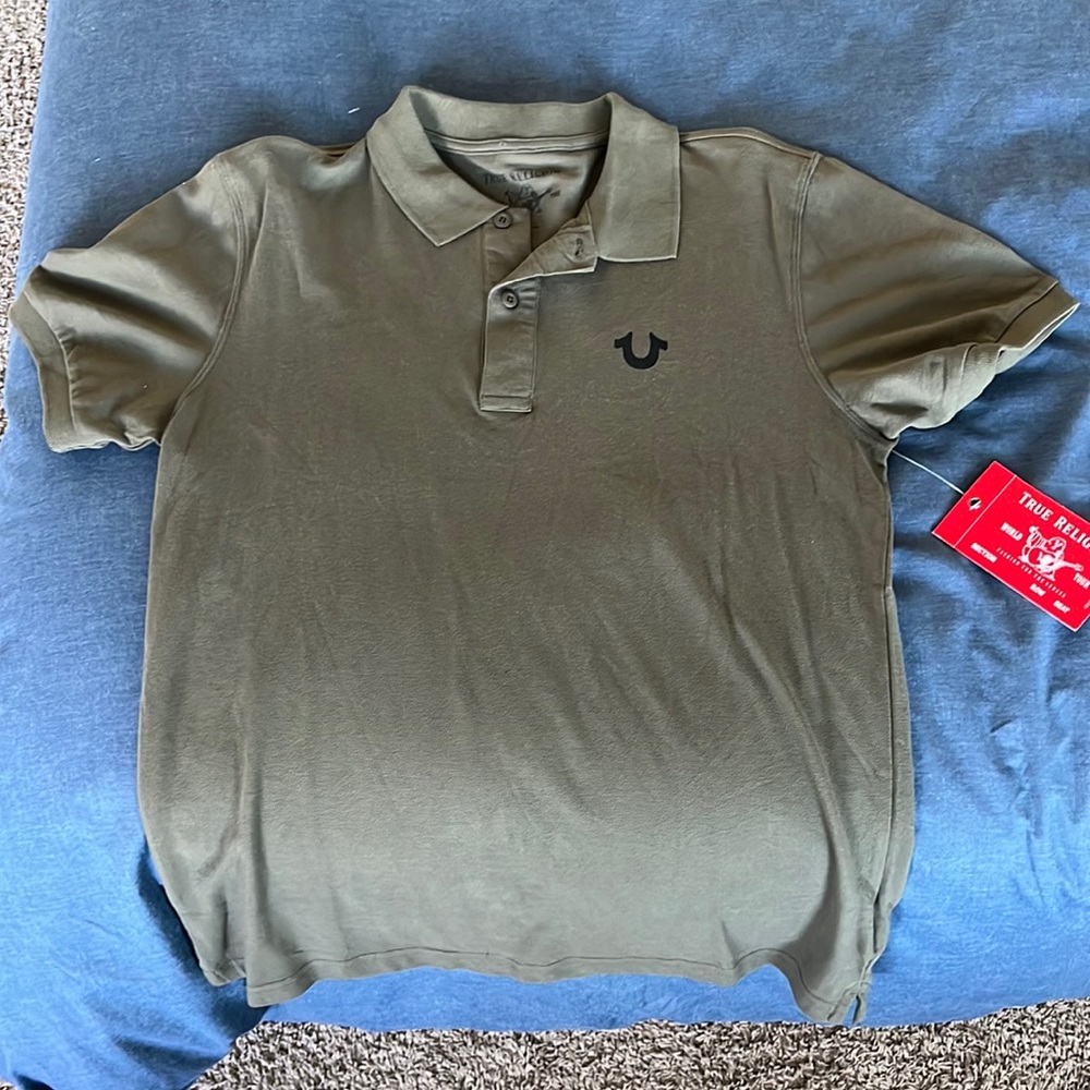 True Religion Polo. Size M in men’s.